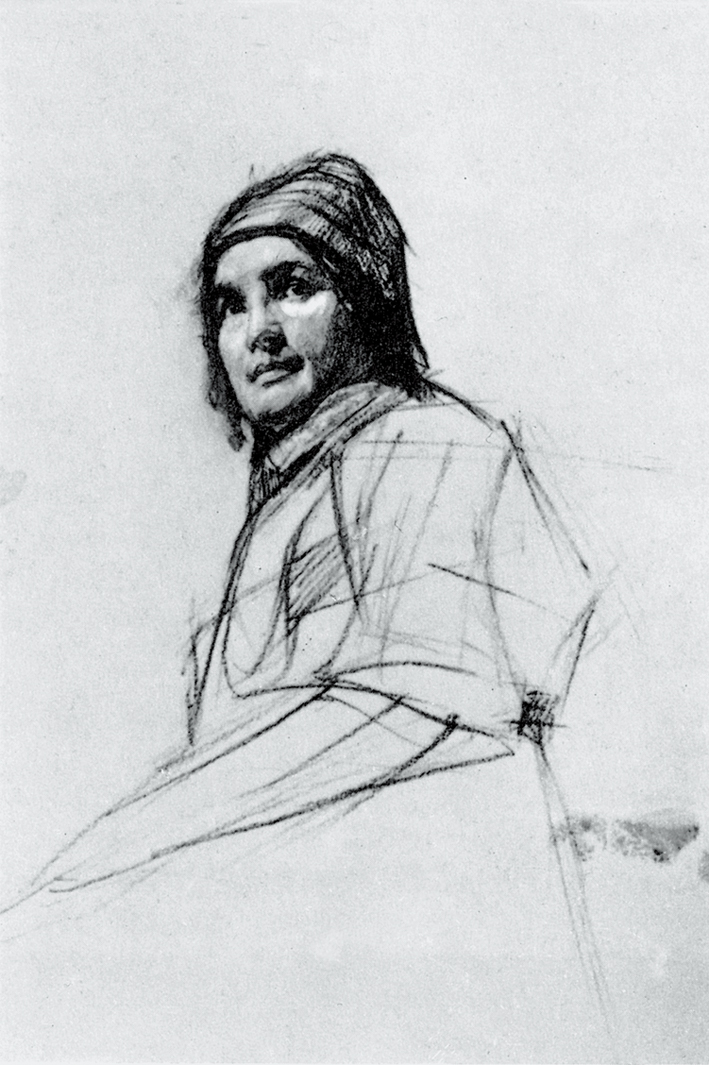  瓦伦丁·亚历山德罗维奇·谢洛夫 Valentin Alexandrovich Serov —— 鞑靼女人